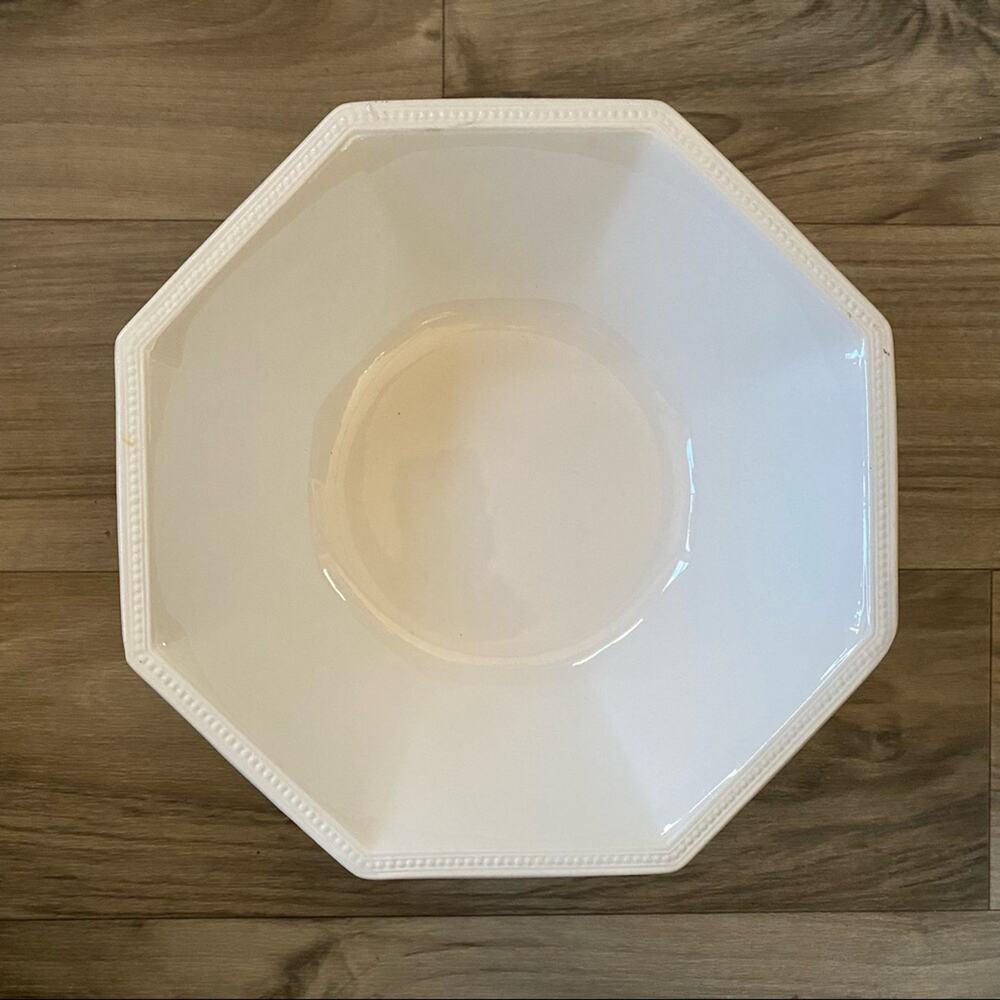 Johnson Brothers‎ Heritage White Ironstone Octagon Vegetable Bowl